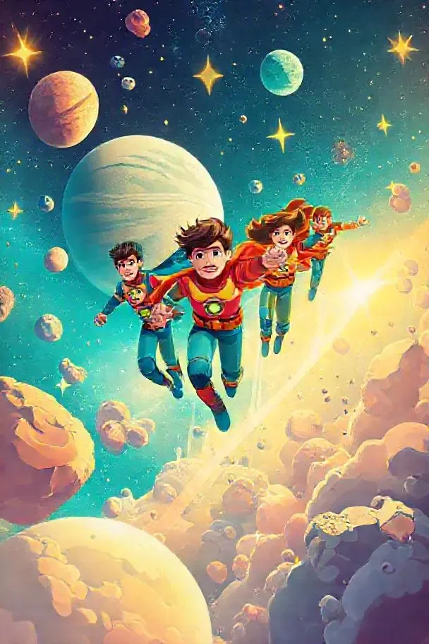 银河少年队 动漫海报